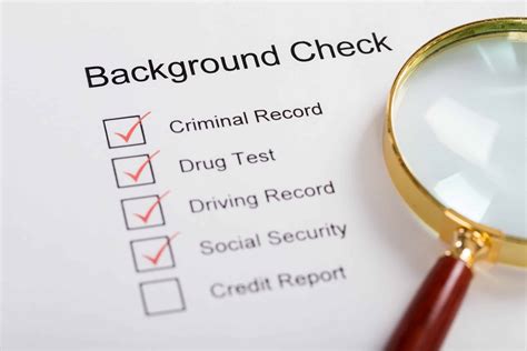 employee background check